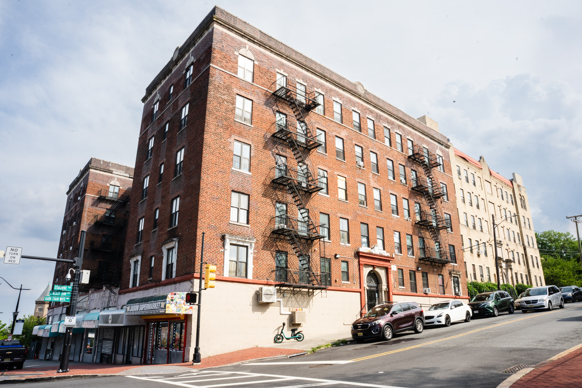 Front facade of The Residences at Clinton Hill