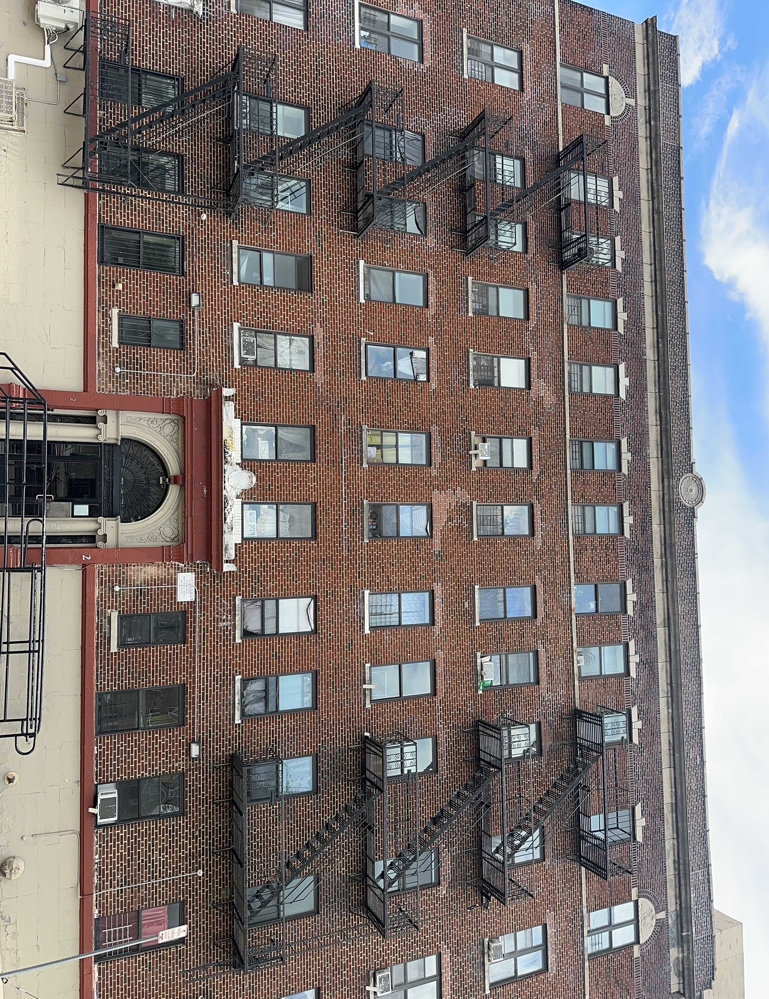 Side exterior view of The Residences at Clinton Hill
