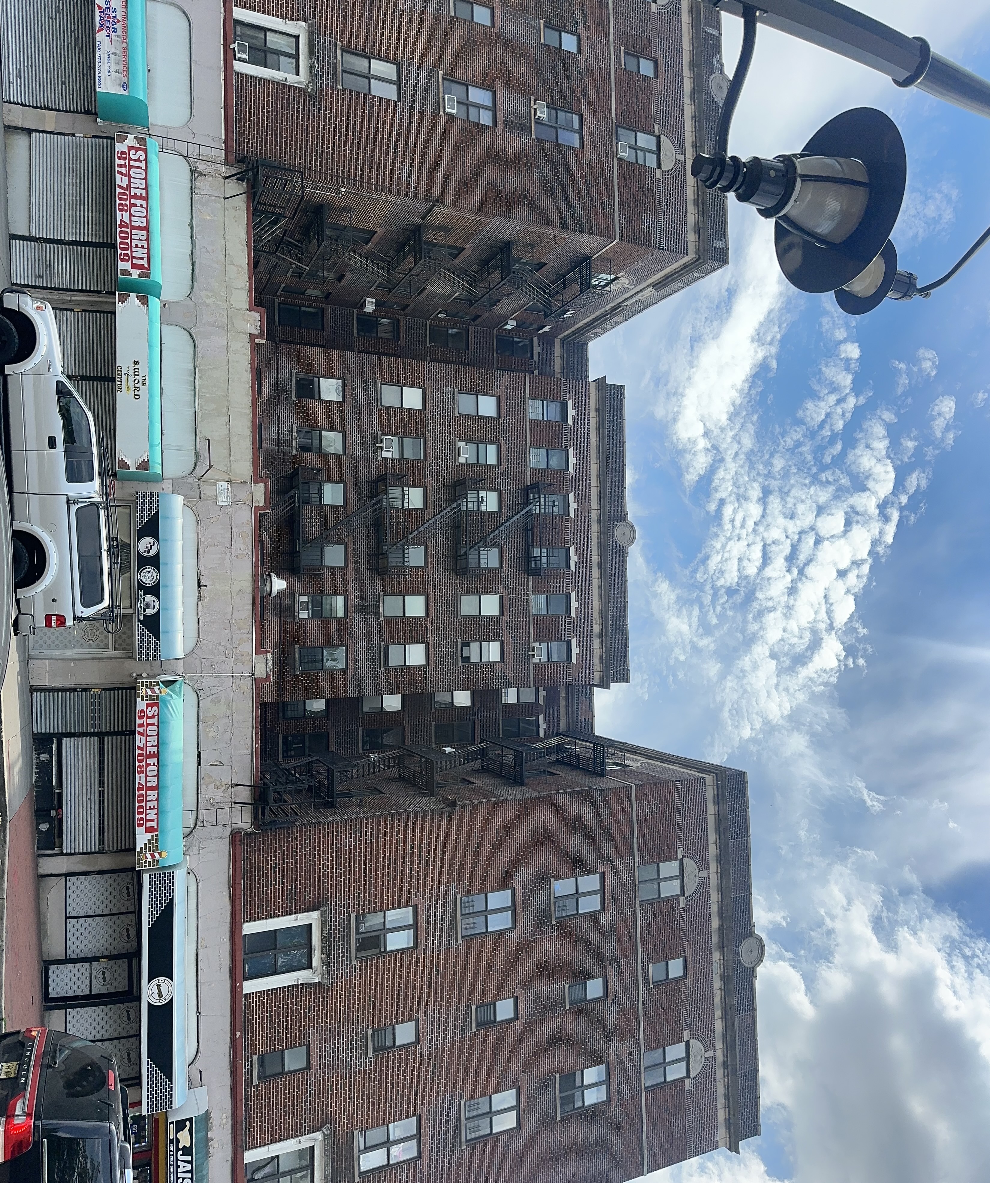 Entry walkway at The Residences at Clinton Hill