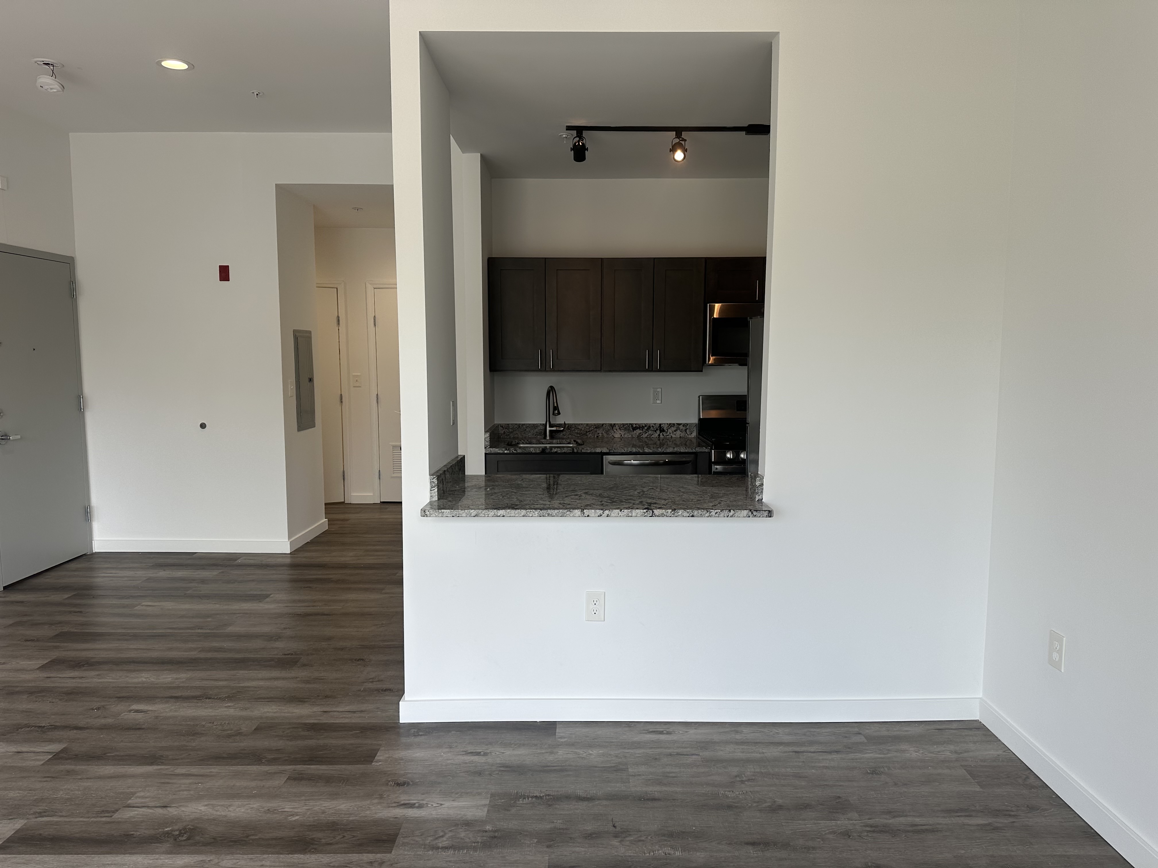 Street level view near The Residences at Clinton Hill