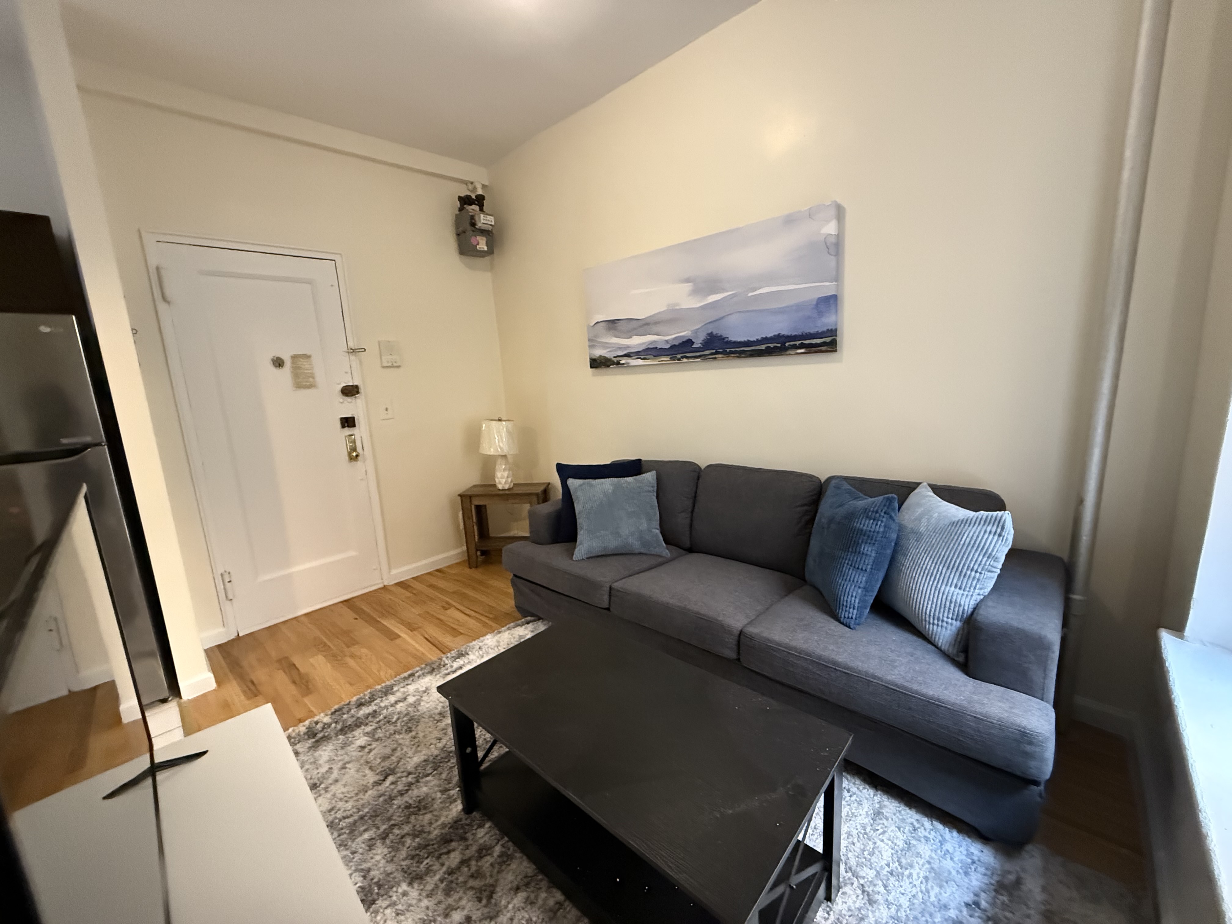 Living area with seating