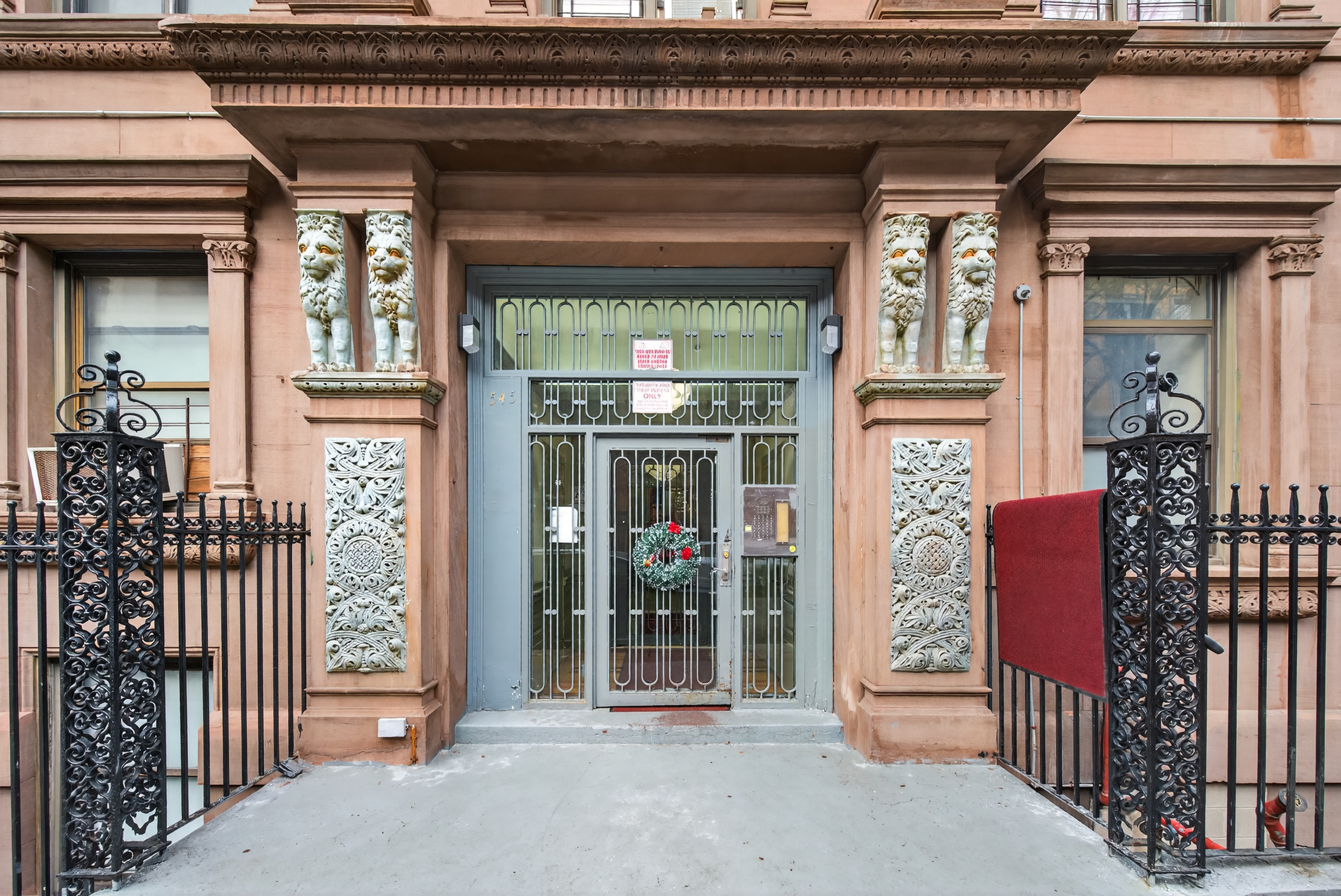 Building facade at 545 W 148th Street