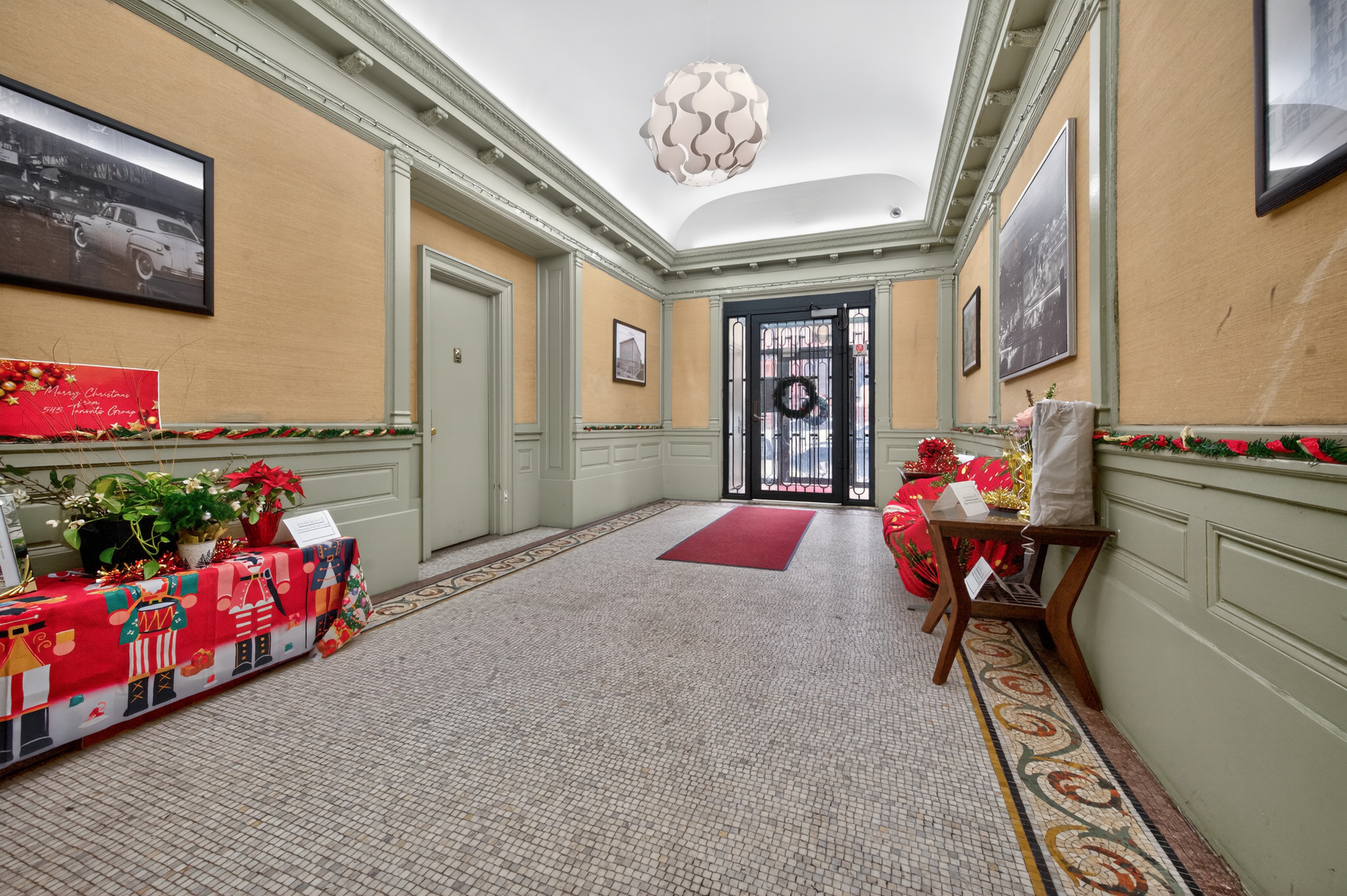 Renovated living room at 545 W 148th Street